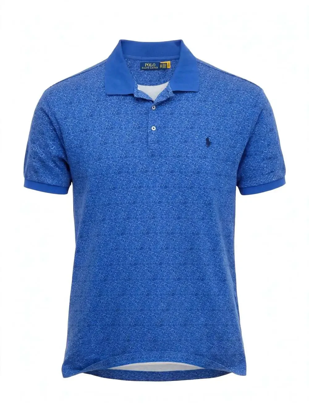 Polo Ralph Lauren Floral Print Soft Cotton Polo Shirt Blue Size 3XB